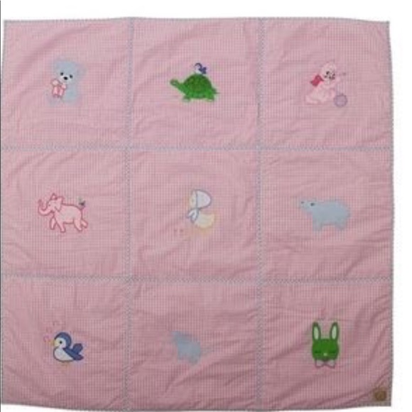 The Beaufort Bonnet Company Other - TBBC Peyton playmat pink seersucker
